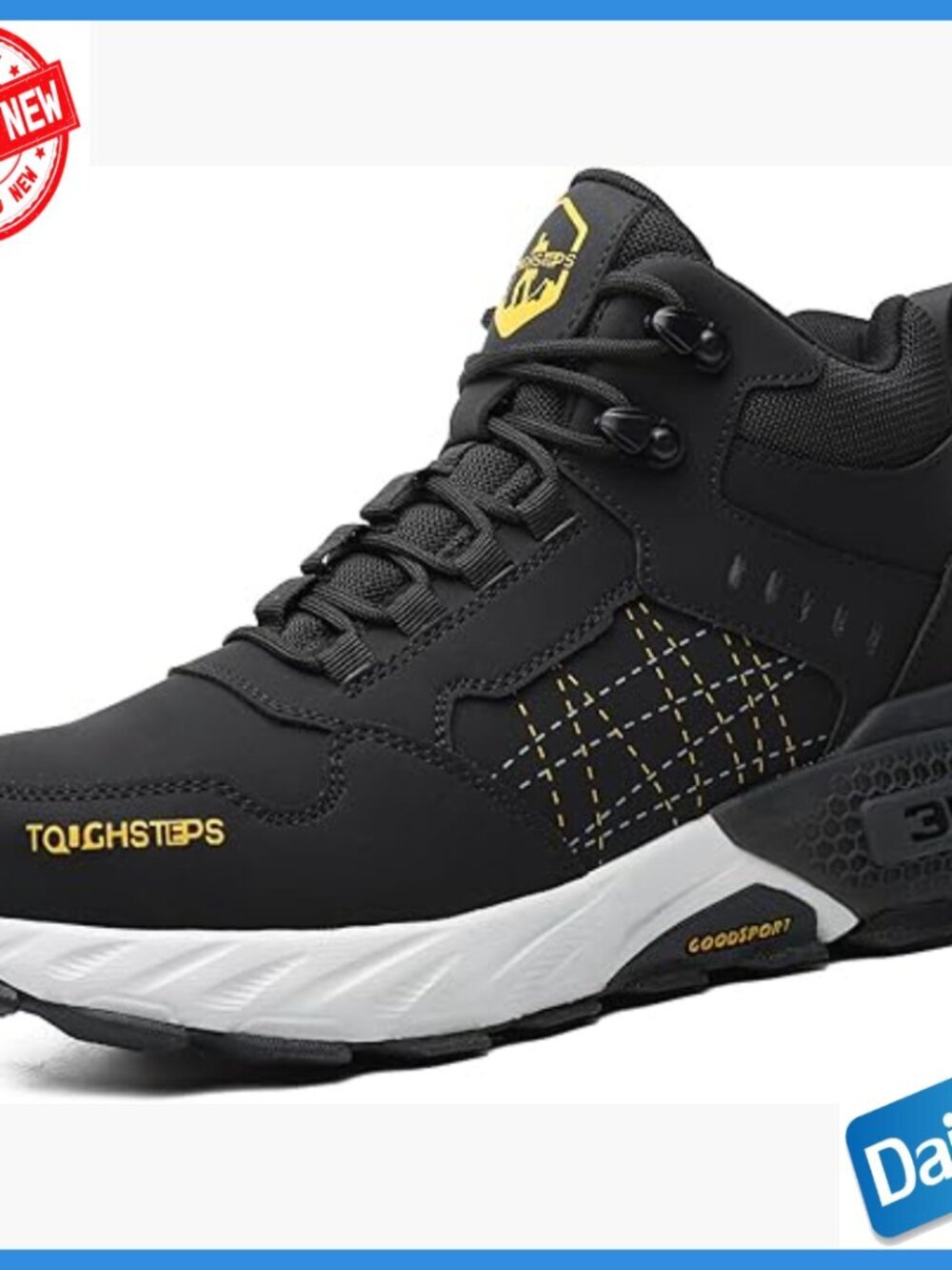 Steel Toe Work Boots, Puncture Resistant Safety Shoes, Lightweight Industrial